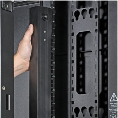 8.6kW 3-Phase Monitored PDU, 45 Outlets, Vertical 0U, 6 ft. Cord, NEMA L21-30P