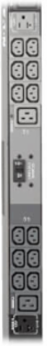 8.6kW 3-Phase Monitored PDU, 45 Outlets, Vertical 0U, 6 ft. Cord, NEMA L21-30P