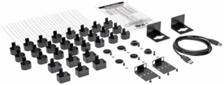 Monitored Per-Outlet PDU, 3-Phase, 14.4kW, 208V, Hubbell CS8365C 50A Input, 18 Outlets, 0U