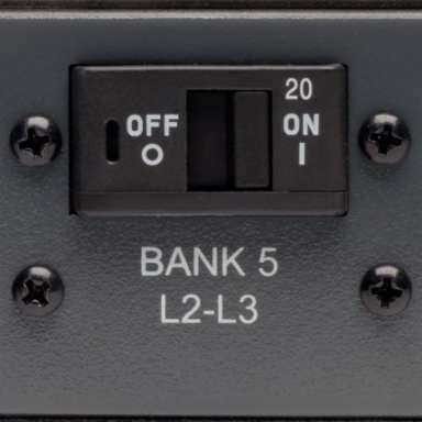 Monitored Per-Outlet PDU, 3-Phase, 14.4kW, 208V, Hubbell CS8365C 50A Input, 18 Outlets, 0U