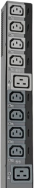 10kW 3-Phase Switched PDU with Touchscreen LCD, 30 Outlets, 10 ft Cord, 0U