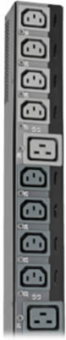 10kW 3-Phase Switched PDU with Touchscreen LCD, 30 Outlets, 10 ft Cord, 0U