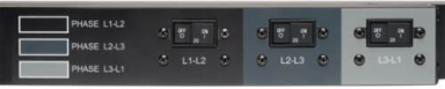 12.6kW 3-Phase Metered PDU, 208V, 45 Outlets, Vertical (0U), 6ft Cord