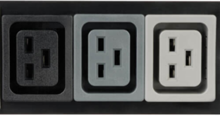 12.6kW 3-Phase Metered PDU, 208V, 45 Outlets, Vertical (0U), 6ft Cord