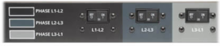 Metered 14.4kW 3-Phase PDU, 208V, 45 Outlets, 6ft Cord, Vertical Rackmount