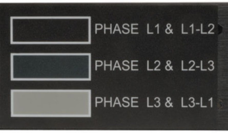 Metered 5.7kW 3-Phase Rackmount PDU, 208/120V, 48 Outlets, 6ft Cord