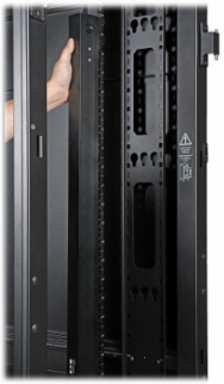 5.7kW Metered 3-Phase Power Distribution Unit, 42 Outlets, 120V, 0U Vertical