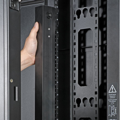 Metered 8.6kW 3-Phase Vertical PDU, 36 C13, 6 C19, NEMA L21-30P, 6ft Cord