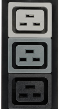 Metered 8.6kW 3-Phase Vertical PDU, 36 C13, 6 C19, NEMA L21-30P, 6ft Cord