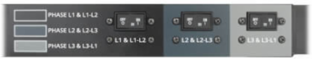 Basic PDU, 3-Phase, 8.6kW, 208/120V, NEMA L21-30P Input, 48 Outlets (36 C13, 6 C19, 6 5-15/20R), 0U