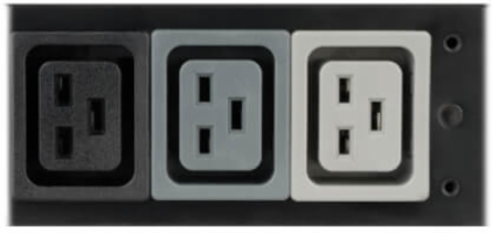 Basic PDU, 3-Phase, 8.6kW, 208/120V, NEMA L21-30P Input, 48 Outlets (36 C13, 6 C19, 6 5-15/20R), 0U