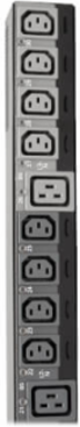 22.2kW 3-Phase Switched PDU, 30 Outlets (24 C13/6 C19), Touchscreen LCD