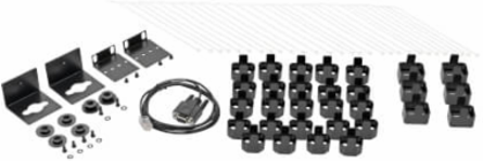 22.2kW 3-Phase Switched PDU, 30 Outlets (24 C13/6 C19), Touchscreen LCD