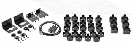28.8kW 3-Phase Switched PDU, 30 Outlets (24 C13/6 C19), 0U, Touchscreen LCD
