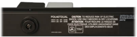 3.8kW Dual-Circuit 120V PDU, 40 NEMA 5-15/20R Outlets, 10 ft. Cords