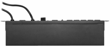 PDU, Hot-Swap, Manual Bypass, Single-Phase, 100-125V, 6 Outlets, NEMA 5-15P Input, 1U