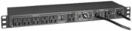 PDU, Hot-Swap, Manual Bypass, Single-Phase, 100-125V, 6 Outlets, NEMA 5-15P Input, 1U