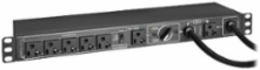 PDU, Hot-Swap, Manual Bypass, Single-Phase, 100-125V, 6 Outlets, NEMA 5-20P Input, 1U