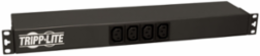 1U Rack-Mount Basic PDU, 1.6–3.8kW, 14 Outlets (12 C13 & 2 C19), 12 ft. Cord