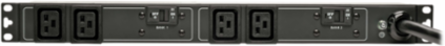 5.8kW Single-Phase PDU, 4 C19 Outlets, NEMA L6-30P Input, 1U Rack-Mount