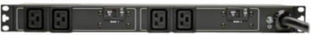 7.4kW Single-Phase 230V Basic PDU, 1U Rack-Mount, 4 C19 Outlets, IEC 309 32A Input