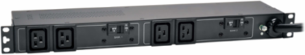 7.4kW Single-Phase 230V Basic PDU, 1U Rack-Mount, 4 C19 Outlets, IEC 309 32A Input