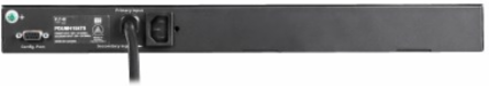 ATS/Local Metered PDU, Single-Phase 120V, 8 5-15R Outlets, Dual 5-15P Inputs, 12 ft Cords, 1U