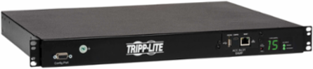 2.4kW Single-Phase Switched Automatic Transfer Switch PDU, 1U, 10 C13 Outputs