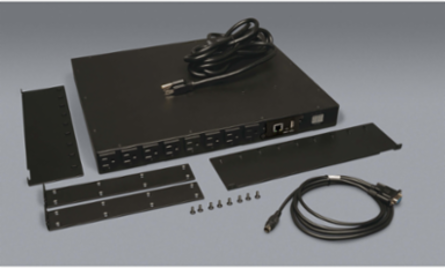 1.4kW Switched PDU, 16 5-15R Outlets, 15A, 1U Rack-Mount, 12 ft Cord