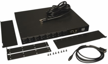 1.4kW Switched PDU, 16 5-15R Outlets, 15A, 1U Rack-Mount, 12 ft Cord