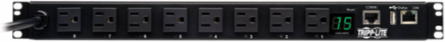 1.4kW Switched PDU, 12 ft Cord, 8 NEMA 5-15R Outlets, 1U Rack