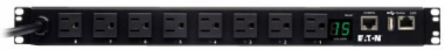 1.4kW Switched PDU, 12 ft Cord, 8 NEMA 5-15R Outlets, 1U Rack