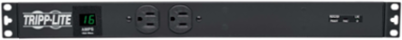 Metered PDU with Isobar Surge Suppression, 1U Rack Mount, 3840 Joules, 15ft Cord
