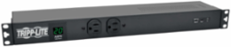 Metered PDU with Isobar Surge Suppression, 1U Rack Mount, 3840 Joules, 15ft Cord
