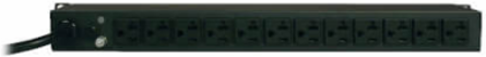 Metered PDU, 1U Rack-Mount, 20A 120V, 12 Outlets, 15ft Cord