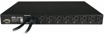 1.9kW Switched Automatic Transfer Switch PDU, 16 Outputs, 1U Rackmount