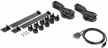 1.92kW 120V Single-Phase ATS/Local Metered PDU - 16 5-15/20R Outlets, Dual L5-20P/5-20P Inputs, 12 ft. Cords, 1U, TAA