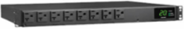 1.92kW 120V Single-Phase ATS/Local Metered PDU - 16 5-15/20R Outlets, Dual L5-20P/5-20P Inputs, 12 ft. Cords, 1U, TAA