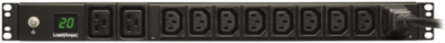 Metered PDU 3.2-3.8kW 200-240V 10 Outlets 1U Rack-Mount 12ft Cord