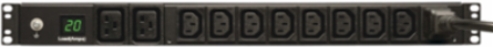 Metered PDU 3.2-3.8kW 200-240V 10 Outlets 1U Rack-Mount 12ft Cord
