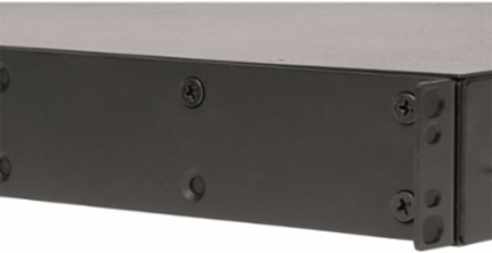 3.8kW Metered Transfer Switch PDU, 1U, 2 C20 Inlets, 8 C13 & 2 C19 Outputs