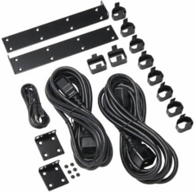 3.8kW Metered Transfer Switch PDU, 1U, 2 C20 Inlets, 8 C13 & 2 C19 Outputs