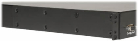 3.8kW Metered Transfer Switch PDU, 1U, 2 C20 Inlets, 8 C13 & 2 C19 Outputs