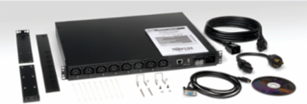 3.3-3.8kW Switched PDU, 1U Rack-Mount, 8 C13 Outlets, 208-240V Input