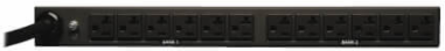 2.9kW Metered PDU, 30A 120V, 12 Outlets, 15ft Cord, 1U Rack-Mount