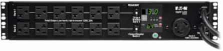 2U Automatic Transfer Switch PDU, 2 120V L5-30P Inputs, 24 5-15/20R Outputs