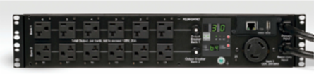 2.9kW Switched Automatic Transfer Switch PDU, 2U Rackmount, 30A, 25 Outputs