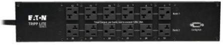 2.9kW Switched Automatic Transfer Switch PDU, 2U Rackmount, 30A, 25 Outputs
