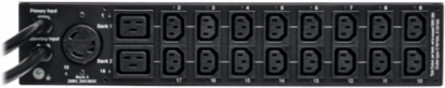 5.8kW Single-Phase Switched Automatic Transfer Switch PDU, 2U, 30A, 208/240V