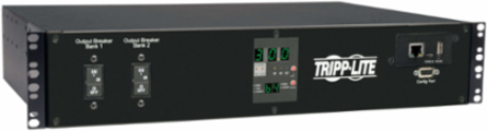 5.8kW Single-Phase Switched Automatic Transfer Switch PDU, 2U, 30A, 208/240V